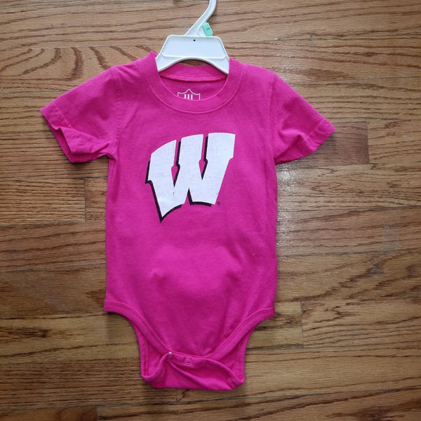 Badger Wes & Willy Pink Onesie CLEARANCE