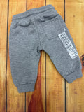 MAYORAL BOYS BASIC CUFFED FLEECE TROUSERS 704 GRAY