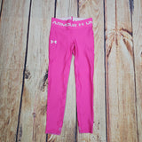 UA GIRLS ARMOUR LEGGING PINK