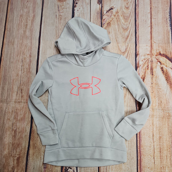 UA FLEECE BL- HOODIE GRY