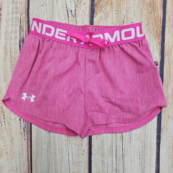 UNDER ARMOUR PLAY UP TWIST SHORTS PINK