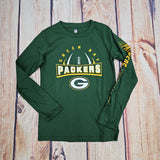 OUTERSTUFF GREEN BAY PACKERS REDZONE FOOTBALL LS CTN TEE