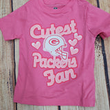 OUTER STUFF GIRLS CUTEST FAN HEARTS SHORT SLEEVE - 12578173