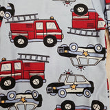 UP BABY EMERGENCY VEHICLE LONG SLEEVE ONESIE