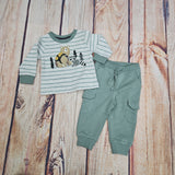 CR SPORT BEAR AND RACCOON 2 PC SET