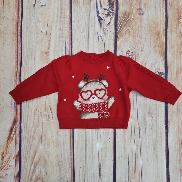 MAYORAL RED SWEATER 2312