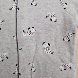 LITTLE ME DALMATIAN FOOTIE AND HAT LBQ06424N