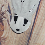 LITTLE ME DALMATIAN FOOTIE AND HAT LBQ06424N