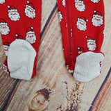 LITTLE ME SANTA ZIP FRONT