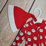 LITTLE ME SANTA ZIP FRONT
