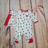CLEARANCE LITTLE ME SNOW SANTA FOOTIE