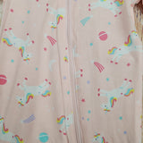 LITTLE ME UNICORN ZIP FRONT