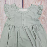 MABEL AND HONEY MEADOW BREEZE DRESS GREEN