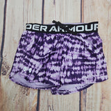 UNDER ARMOUR GIRLS PLAY UP PRINTED SHORTS PURPLE 1363371-543