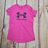 UNDER ARMOUR GIRLS TECH PRINT BL SSC PINK 1377016