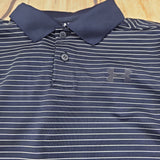 UA BOYS PERFORMANCE STRIPE POLO 410