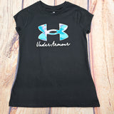 UNDER ARMOUR GIRLS DISSOLVE LOGO TEE25UOSHA28S-001