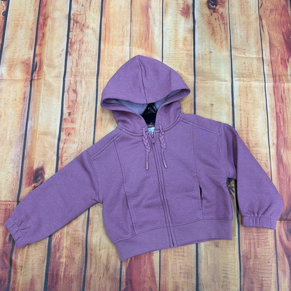 MAYORAL FLEECE PULLOVER MAUVE W/ SPARKLE 4423