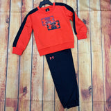 UNDER ARMOUR BOYS RIVAL HOODIE ANTHEM RED JI86D-930