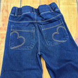 MAYORAL GIRLS LONG KNIT DENIM PANT 4501