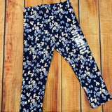 MAYORAL FLEECE FLORAL PRINTED LEGGINGS 4729