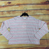 MAYORAL GIRLS L/S STRIPED SHIRT PINK 7057