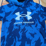 UNDER ARMOUR BOYS RIVAL AOP SET AEGEAN BLUE