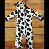 WRANGLER 2PC FOOTED BOY COW COVERALL HW2100054