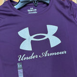 UNDER ARMOUR TECH BL SHIMMER GRAPHIC PURPLE 6019070