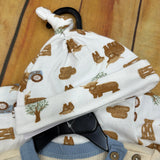 WRANGLER COWS COME HOME BODYSUIT SET