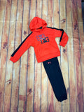UNDER ARMOUR BOYS RIVAL HOODIE ANTHEM RED JI86D-930