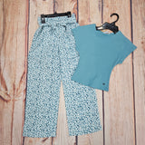 MAYORAL  JADE PRINTED TROUSERS 6553
