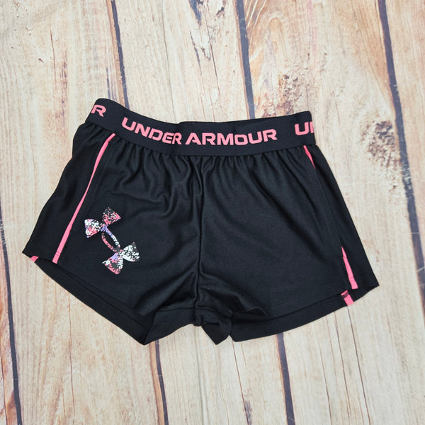 UNDER ARMOUR TECH PLAY UP LOGO SHORTS BLK 6007914