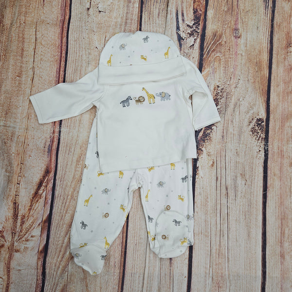 LITTLE ME SWEET SAFARI 3 PIECE SET LCB16332N
