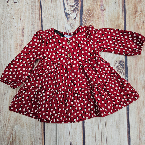 MAYORAL PRINTED DRESS L/S 4915