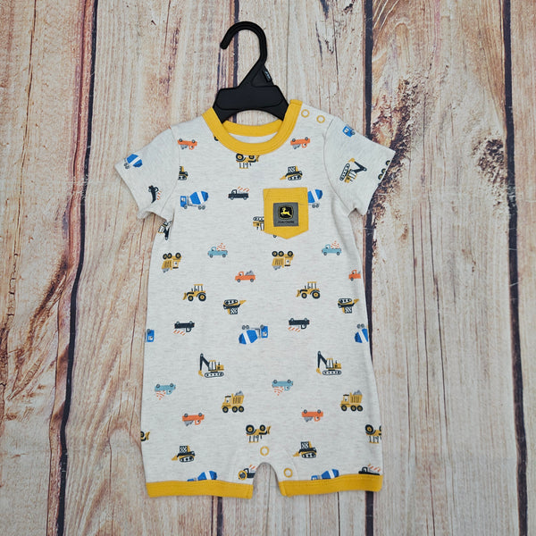 CLEARANCE JOHN DEERE DUMP TRUCK ROMPER LP85724
