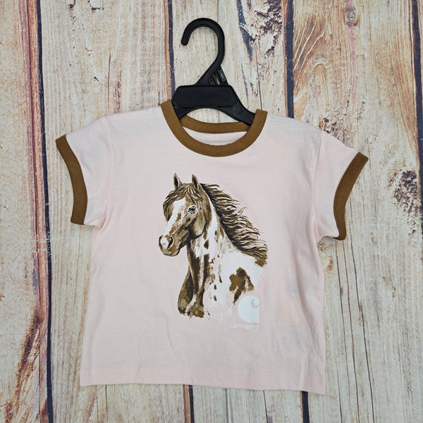 CARHARTT MARE RINGER SS TEE PINK CA7170