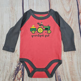 JOHN DEERE GRANDPA PAL BODYSHIRT RUSTIC/STEEL GRAY J4B540RN