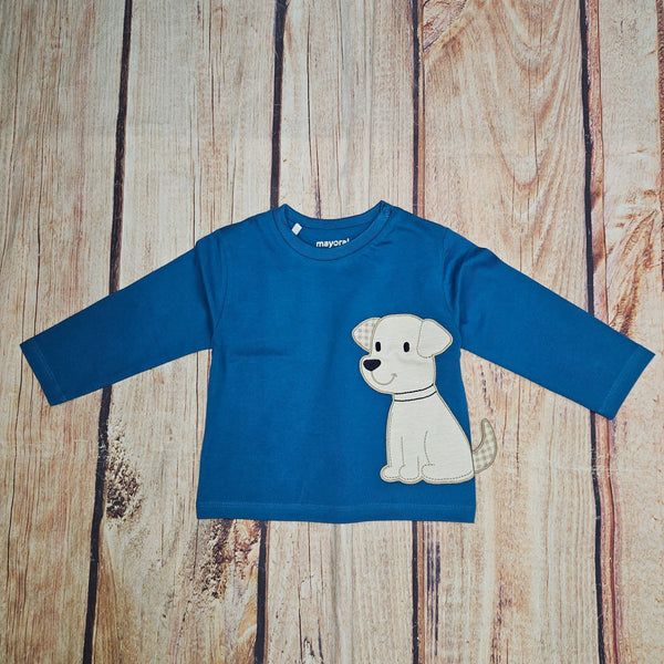 MAYORAL LS T-SHIRT DOGS 2043