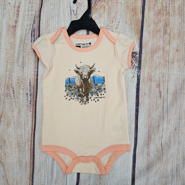 CARHARTT HIGHLANDER ONESIE CORAL CA7188