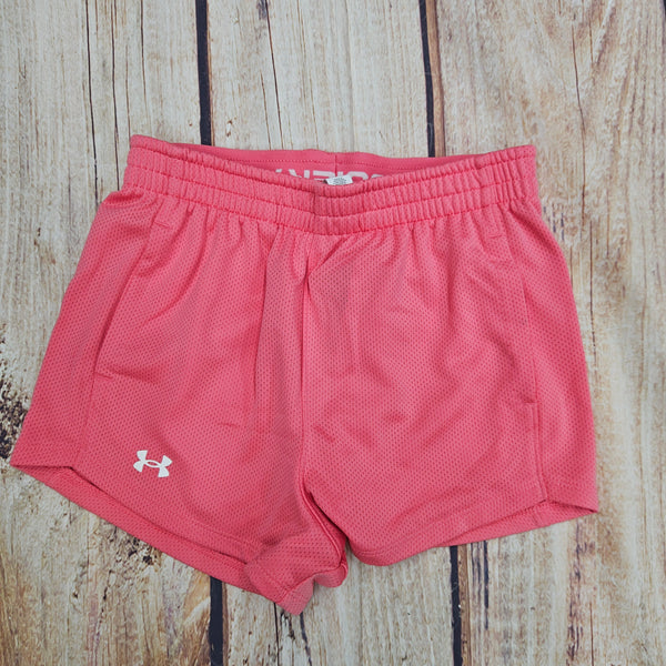 UNDER ARMOUR TECH PLAY UP MESH SHORT PINK - 1390074