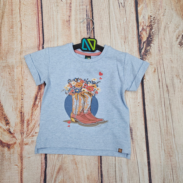 NORUK GIRLS BLUE SS T-SHIRT S2606-08