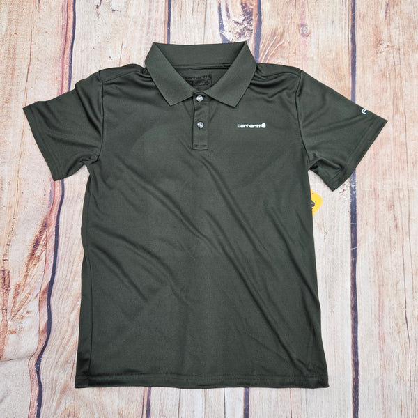 CARHARTT FORCE SUN DEFENDER SS  POLO DUSTY OLIVE