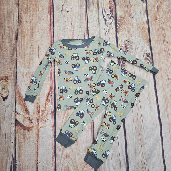 CUTIE PIE BABY FARM BOY PAJAMA SET WY2300003