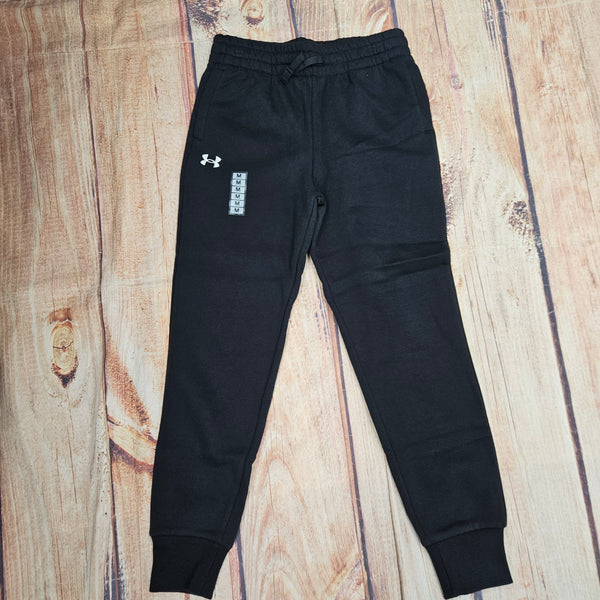 UNDER ARMOUR RIVAL FLEECE JOGGERS BLK 1379525-001