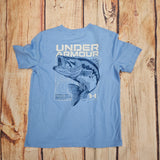 UNDER ARMOUR BOYS INTEL BASS TEE SS 482