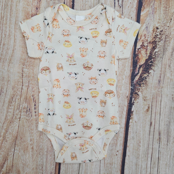 UP BABY SOFT JERSEY COTTON ANIMAL BODYSUIT 2501.45946