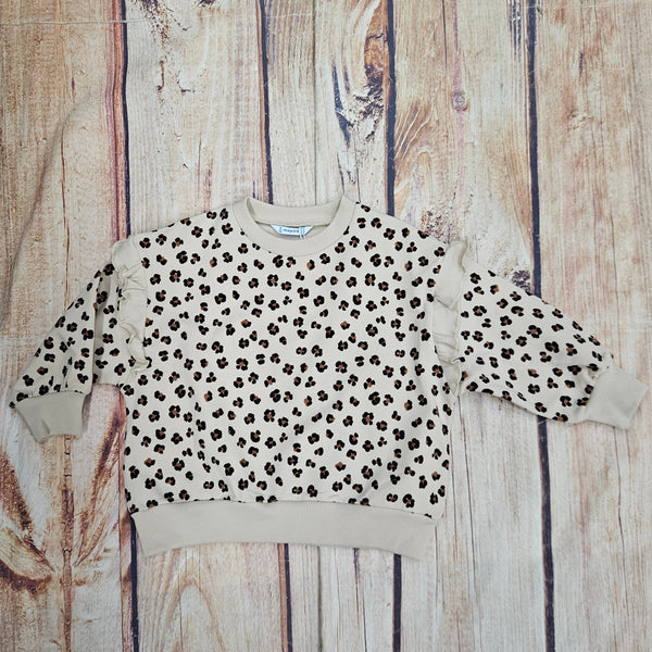 MAYORAL SWEATER W/ RUFFLED SLEEVES 4433
