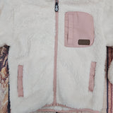 NORUK IVORY FUZZY FULL ZIP HOODIE