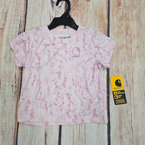 CARHARTT CA7186 PINK SUN DEFENDER RIPPLE SS TEE